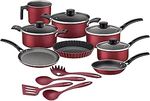 kit-para-cozinhar-12-pecas-turim-vermelho-tramontina-panelas-assadeiras-e-utensilios - Imagem