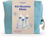 mustela-kit-minis-miniaturas-bebe-agua-de-limpeza-hydra-bebe-gel-lavante-creme-vitaminado-preventivo-de-assaduras-nova-embalagem-edicao-limitada-bebe-e-crianca - Imagem