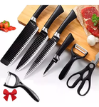 kit-facas-churrasco-em-inox-profissional-6-pecas-cozinha - Imagem