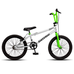 bicicleta-infantil-aro-20-bmx-freio-v-brake-aro-aereo-gottbike-brancoverde - Imagem