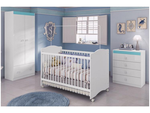 quarto-de-bebe-completo-com-berco-guarda-roupa-comoda-moveis-estrela-satriani-l66q - Imagem