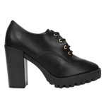 ankle-boot-moleca-salto-alto-tratorada-feminina-preto - Imagem