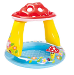 piscina-infantil-inflavel-intex-45l-redonda-cogumelo-divertido - Imagem