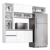 cozinha-compacta-sol-5-portas-1-gav-cor-branco - Imagem