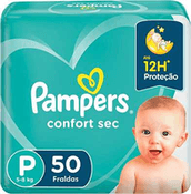 fralda-pampers-confort-sec-p-50-unidades - Imagem