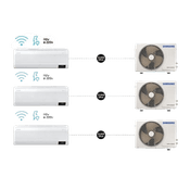 kit-ar-condicionados-split-inverter-samsung-windfree-connect-powervolt-3x12000-btus-frio-bivolt - Imagem