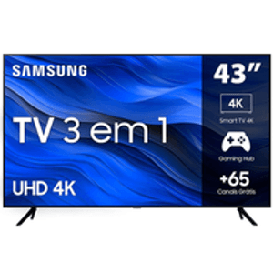 smart-tv-43-uhd-4k-samsung-43cu7700-processador-crystal-4k-samsung-gaming-hub-visual-livre-de-cabos-tela-sem-limites-alexa-built-in - Imagem