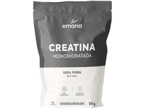 creatina-monohidratada-emana-100-pura-em-po-300g - Imagem