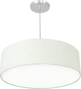 lustre-cupula-pendente-dome-50x15cm-magnifico-linho-claro - Imagem