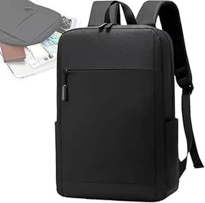 mochila-bolsa-executiva-style-com-suporte-a-notebook-laptop-156-reforcada-para-uso-escolar-faculdade-trabalho-viagem-reforcada-preta-girooffice - Imagem