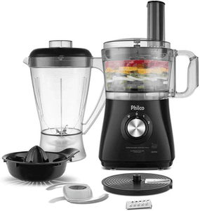 multiprocessador-de-alimentos-philco-all-in-one-citrus-preto-127v - Imagem