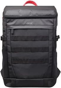 mochila-acer-nitro-abg232-para-notebook-resistente-a-agua-cinza-e-vermelha - Imagem