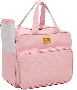 baby-nut-bolsa-media-urso-rosa - Imagem