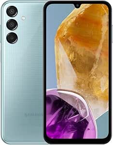 celular-samsung-galaxy-m15-5g-6000mah-camera-tripla-ate-50mp-128gb-azul-claro-kzlm - Imagem