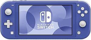 nintendo-console-nintendo-switch-lite-portatil-tela-de-55-polegadas-leve-e-compacto-32gb-de-armazenamento-controles-embutidos-bateria-de-ate-7-horas-compativel-com-jogos-do-nintendo-switch-azul - Imagem