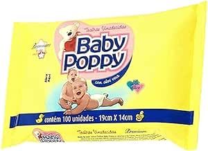 baby-poppy-lenco-umedecido-sache-baby-poppy-com-100-tamanho-unico - Imagem