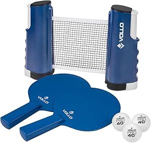 kit-ping-pong-vollo-2raquete3bolassuporterede-vt810-r-unissex - Imagem