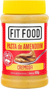 pasta-de-amendoim-cremosa-fit-food-450g - Imagem