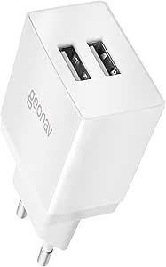 carregador-de-parede-universal-21a-2-portas-usb-bivolt-branco-esacw2-geonav - Imagem