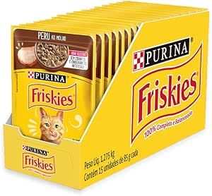 friskies-racao-umida-gatos-adultos-carne-ao-molho-kit-com-15-saches-x-85g - Imagem