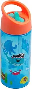 buba-garrafinha-aventuras-pirata-400ml-azul - Imagem