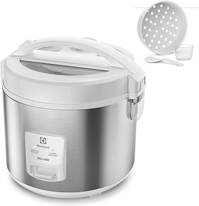 panela-eletrica-electrolux-vapor-arroz-capacidade-35l-10-xicaras-2-em-1-timer-panela-removivel-antiaderente-tampa-erc20-inox-127v-por-rita-lobo - Imagem