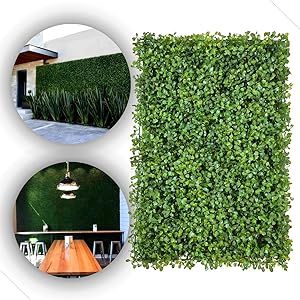 10-placas-jardim-vertical-buchinho-grama-60x40-artificial-painel-verde-jardim-planta-parede-muro-ingles - Imagem