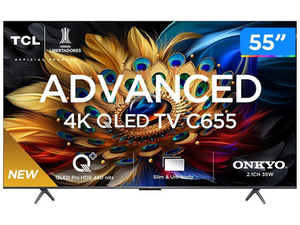 smart-tv-55-4k-uhd-qled-tcl-55c655-wi-fi-bluetooth-3-hdmi-1-usb - Imagem