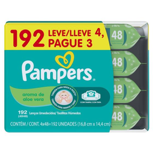 lencos-umedecidos-pampers-aroma-de-aloe-vera-192-unidades-sqgd - Imagem