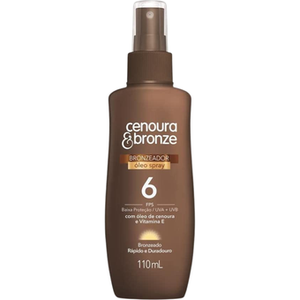 oleo-bronzeador-spray-fps6-cenoura-e-bronze-110ml - Imagem