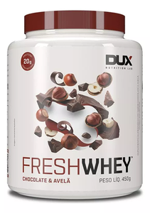 whey-protein-fresh-whey-dux-nutrition-pote-450g-sabor-chocolate-e-avela - Imagem