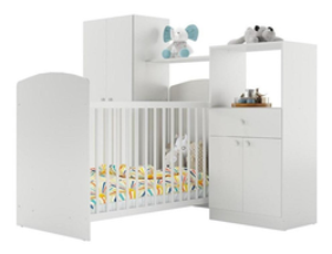 quarto-bebe-berco-roupeiro-comoda-multimoveis-fg2869-br - Imagem