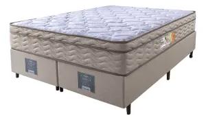 cama-box-queen-colchao-ortopedico-box-158x198x67-one-face-espuma-d33-dourado - Imagem