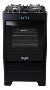 fogao-4-bocas-preto-com-mesa-de-vidro-e-timer-digital-dako-supreme-black-glass-127v220v-60-litros - Imagem