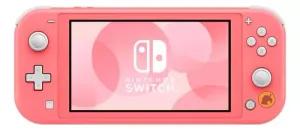 console-nintendo-switch-lite-animal-crossing-new-horizons-turquesa-cor-azul-celeste - Imagem