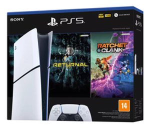 console-playstation-5-slim-digital-bundle-returnal-ratchet-clank - Imagem