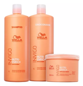 kit-wella-invigo-nutri-enrich-sh1000ml-cond1000ml-mask500ml - Imagem