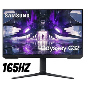 samsung-monitor-gamer-odyssey-27-fhd-165hz-1ms-com-ajuste-de-altura-hdmi-dp-freesync-preto-serie-g32 - Imagem