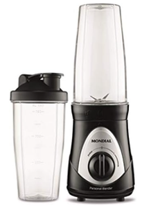 liquidificador-portatil-mondial-personal-blender-dg-01-750-ml-preto-e-prata-com-jarra-de-plastico-110v - Imagem