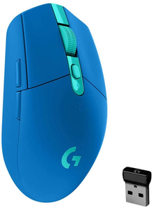 logitech-g-mouse-gamer-sem-fio-g305-lightspeed-com-6-botoes-programaveis-e-ate-12000-dpi-branco - Imagem