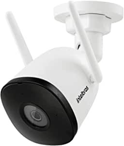 camera-de-video-externa-smart-compativel-com-alexa-wi-fi-izc-1005-branco-intelbras - Imagem