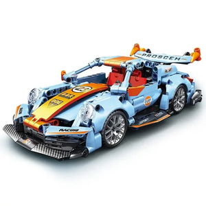 carro-de-controle-remoto-toylinx-blocos-de-construcao-moc-kit-de-modelo-colecionavel - Imagem