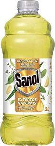 desinfetante-extratos-naturais-capim-limao-folhas-verdes-sanol-2-litros-amarelo - Imagem