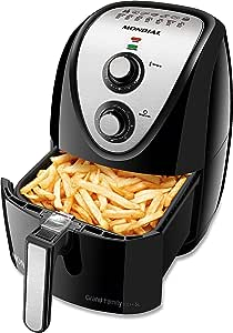 fritadeira-sem-oleo-air-fryer-5l-mondial-pretoinox-1900w-110v-afn-50-bi - Imagem