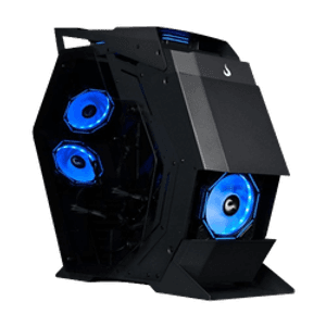 gabinete-gamer-rise-mode-z4-mid-tower-atx-lateral-em-vidro-temperado-preto-rm-z4-04-fb - Imagem