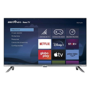 smart-tv-britania-32-polegadas-btv32g7pr2csgblh-hd-led-dolby-audio-roku-tv - Imagem