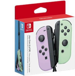 controle-nintendo-joy-con-verde-e-rosa-nintendo-switch-nacional - Imagem