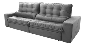 sofa-retratilreclinavel-zurique-250m-velut-cinza-c-molas - Imagem