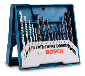 kit-x-line-bosch-15-brocas-para-perfurar - Imagem