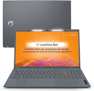 notebook-positivo-vision-c15-lumina-bar-celeron-4gb-128gb-emmc-tela-15-polegadas-hd-antirreflexo-windows-11-tecla-link-cinza-2-anos-de-garantia - Imagem